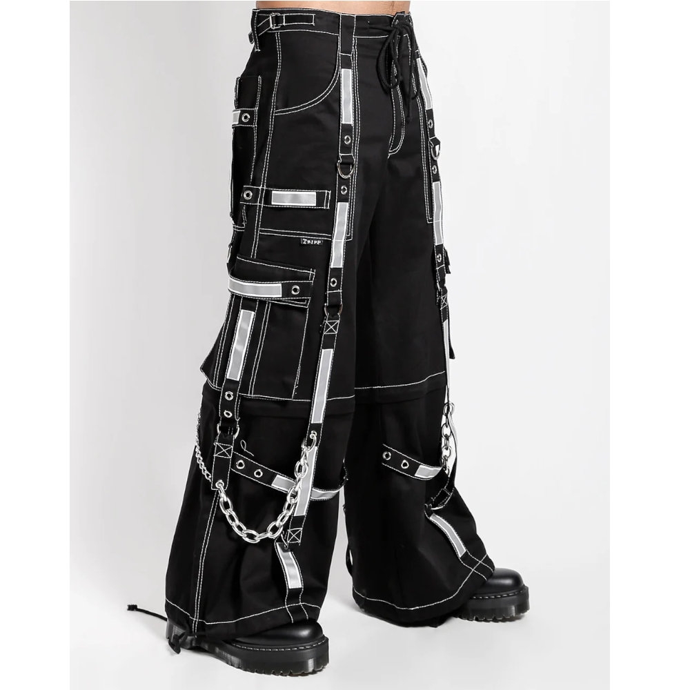 Tripp NYC - Reflector Weite Hose - Abzippbar - Schwarz